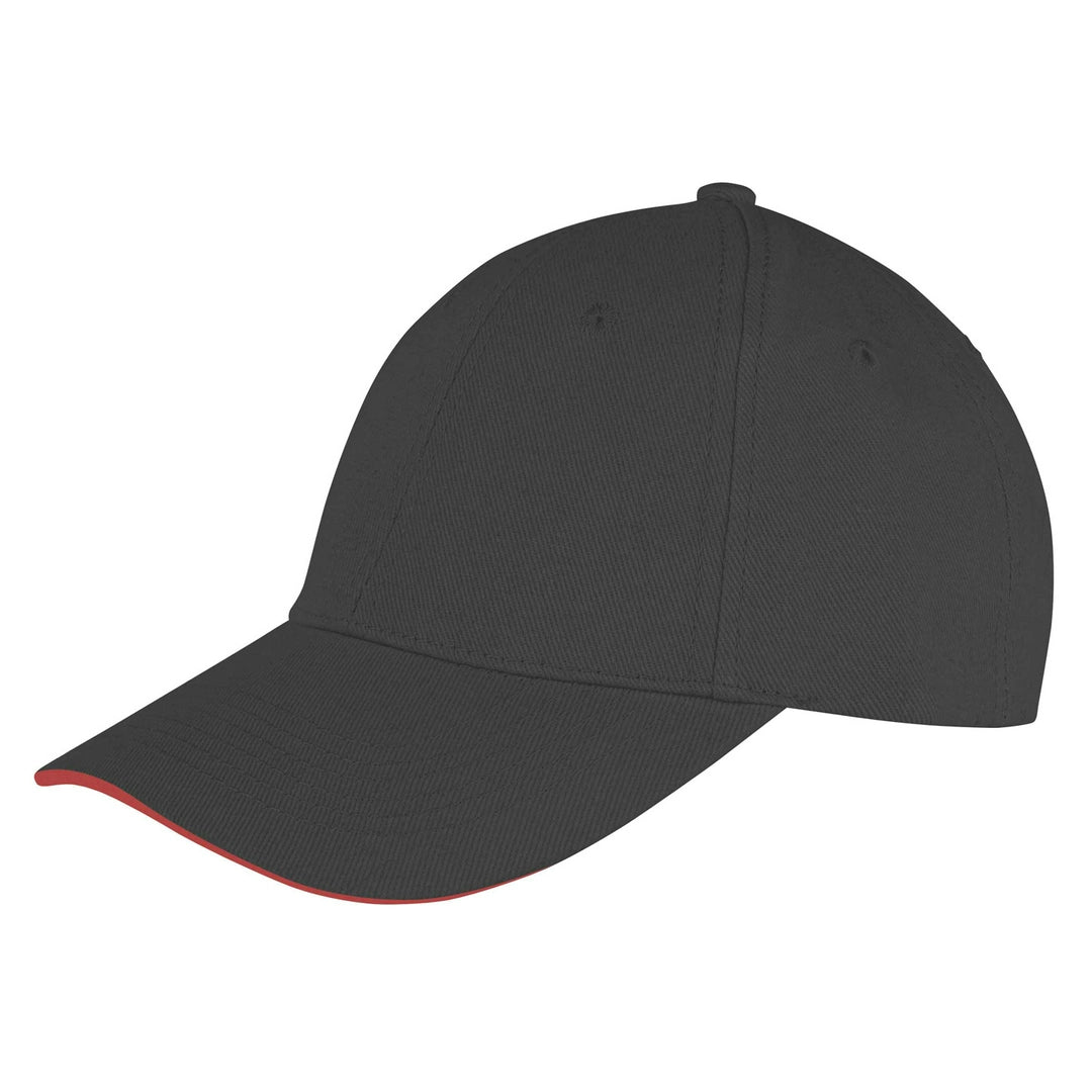 Result Memphis Sandwich Peak Cap-BLK/R1S