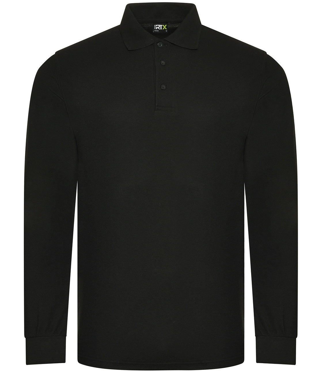 Pro long sleeve polo-BLKXL