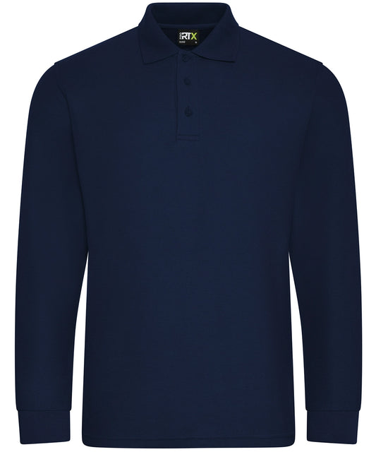 Pro long sleeve polo-NVYXL