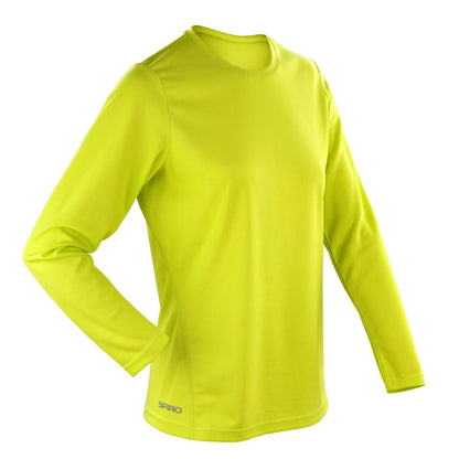 Spiro Ladies Performance Long Sleeve T-Shirt - COOZO