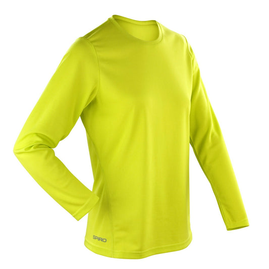 Spiro Ladies Performance Long Sleeve T-Shirt - COOZO