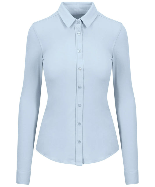 AWDis SD047 So Denim Anna Knitted Long Sleeve Shirt - COOZO