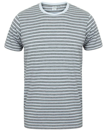 Skinni Fit SF202 SF Unisex Striped T-Shirt - COOZO