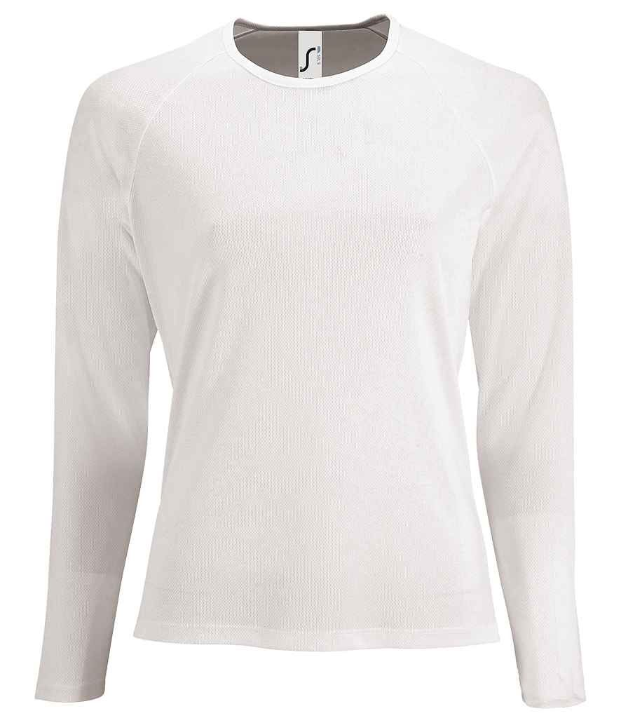 SOL'S Ladies Sporty Long Sleeve Performance T-Shirt - COOZO