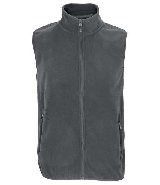 03822 SOL'S Unisex Factor Recycled Micro Fleece Bodywarmer - COOZO