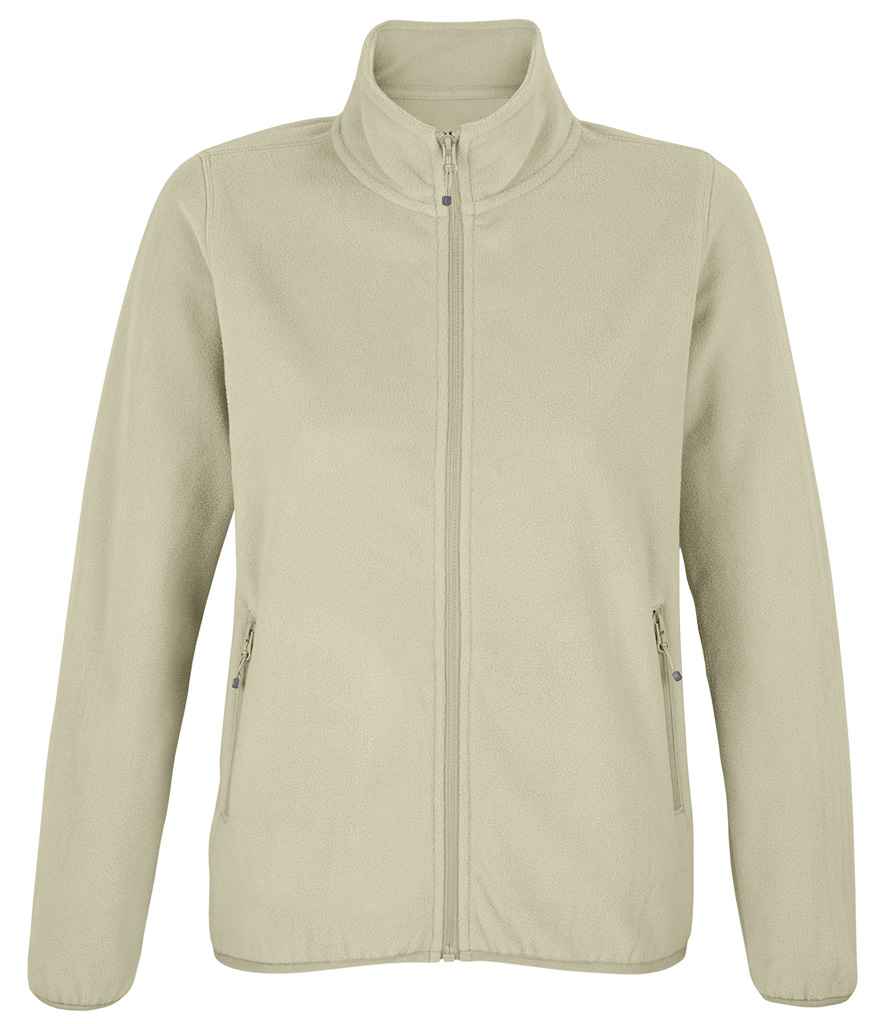 03824 SOL'S Ladies Factor Recycled Micro Fleece Jacket - COOZO