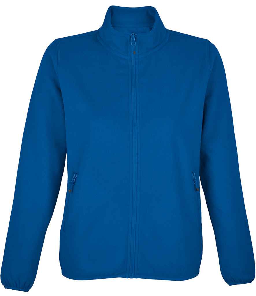 03824 SOL'S Ladies Factor Recycled Micro Fleece Jacket - COOZO