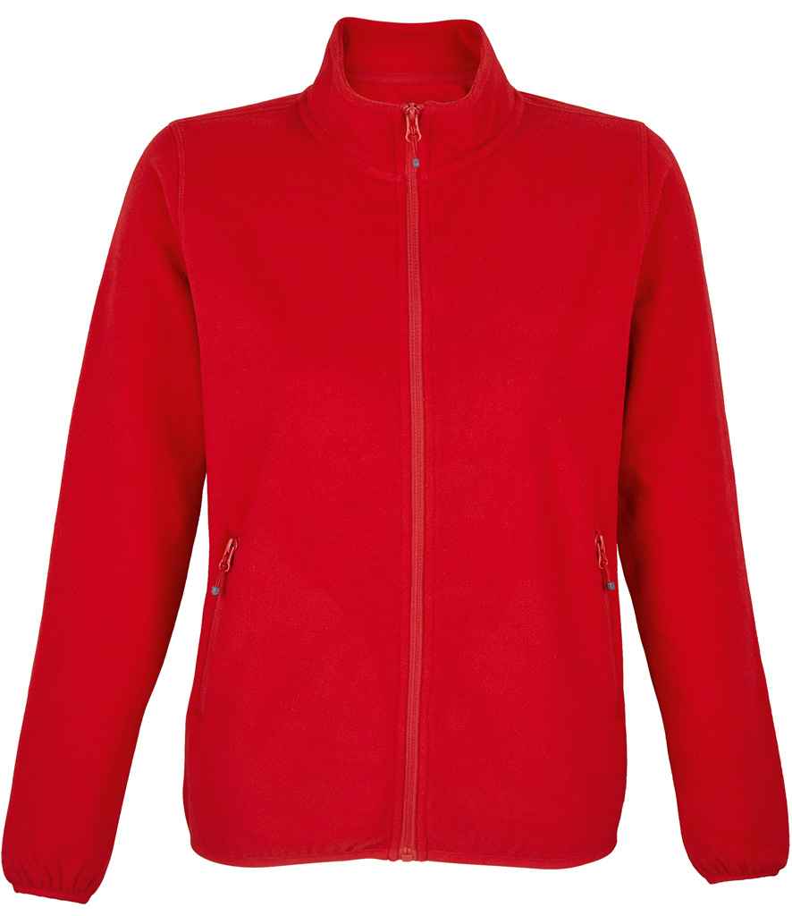 03824 SOL'S Ladies Factor Recycled Micro Fleece Jacket - COOZO