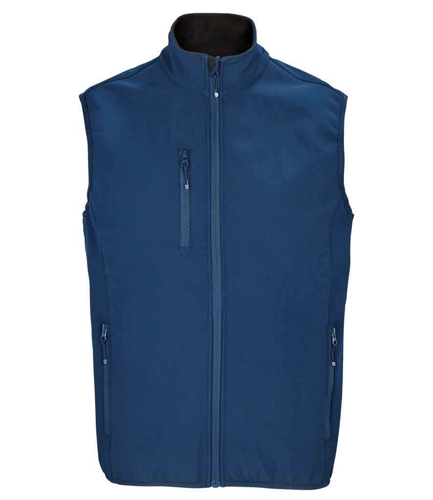 03825 SOL'S Falcon Recycled Soft Shell Bodywarmer - COOZO