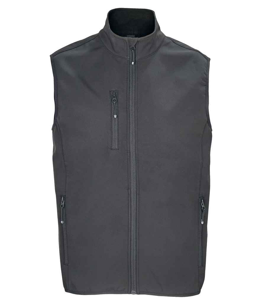 03825 SOL'S Falcon Recycled Soft Shell Bodywarmer - COOZO