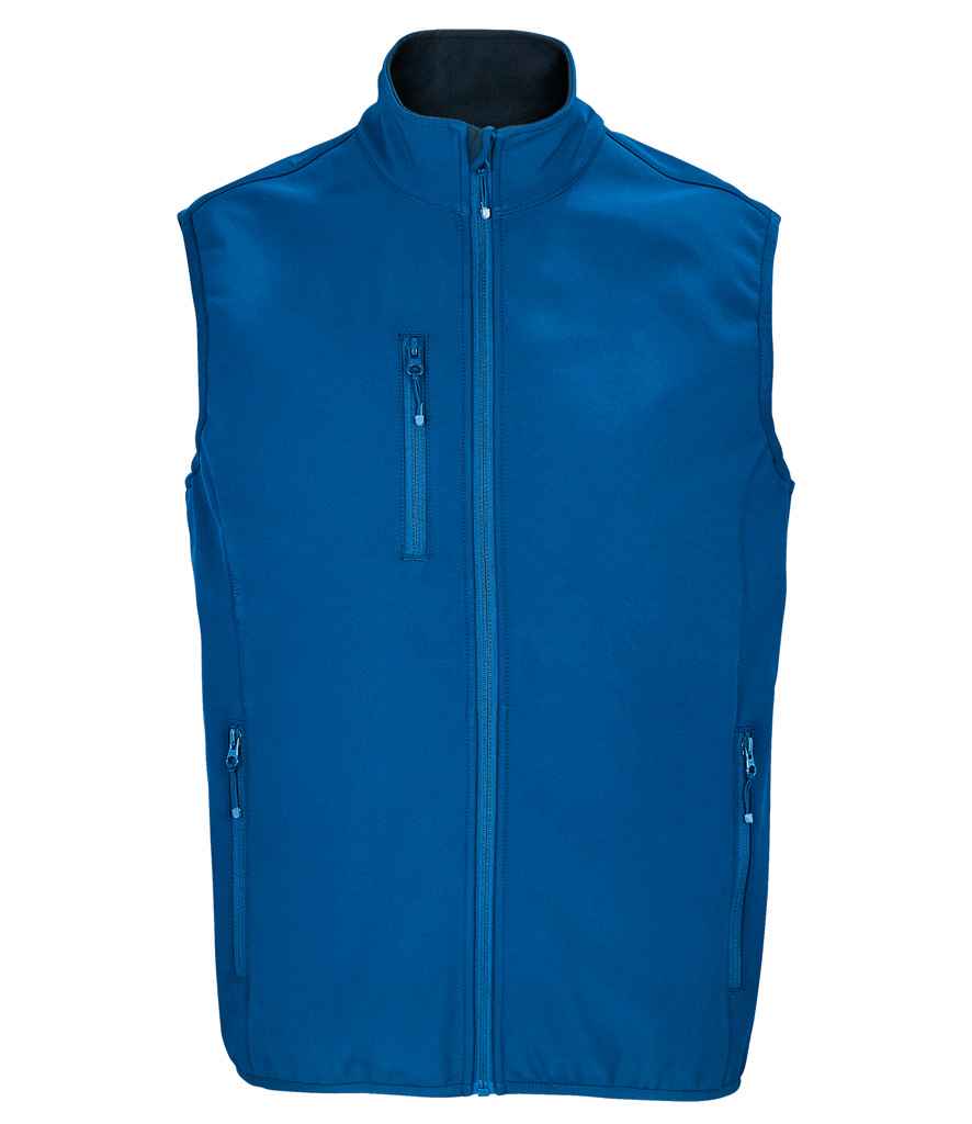 03825 SOL'S Falcon Recycled Soft Shell Bodywarmer - COOZO