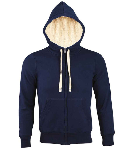 SOL'S Unisex Sherpa Hooded Jacket - COOZO