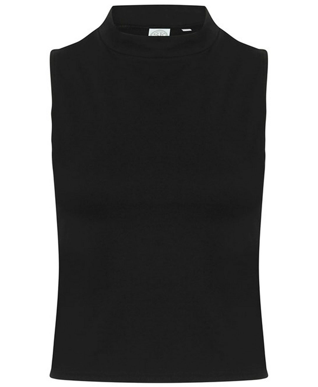 Skinni Fit ST170 SF Ladies High Neck Crop Vest - COOZO