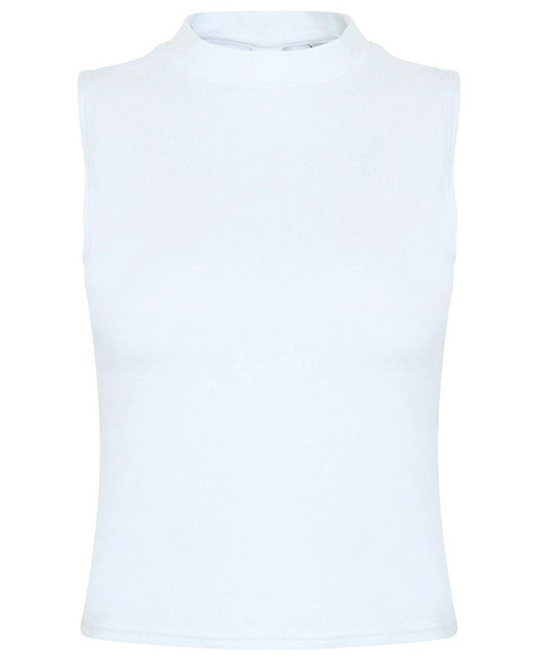 Skinni Fit ST170 SF Ladies High Neck Crop Vest - COOZO