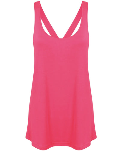Skinni Fit ST241 SF Ladies Fashion Workout Vest - COOZO