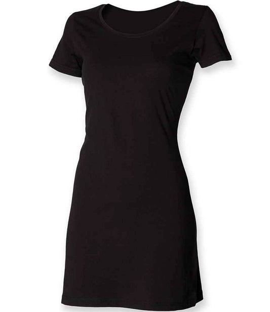 Skinni Fit ST257 SF Ladies T-Shirt Dress - COOZO