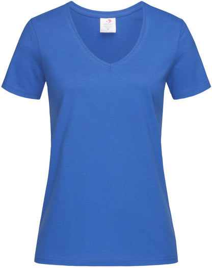 Stedman ST2700 Ladies Classic V-Neck T-Shirt - COOZO