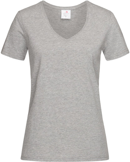Stedman ST2700 Ladies Classic V-Neck T-Shirt - COOZO