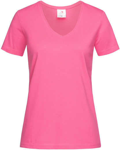 Stedman ST2700 Ladies Classic V-Neck T-Shirt - COOZO