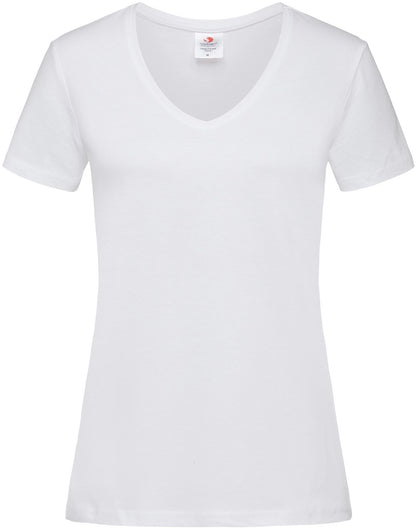 Stedman ST2700 Ladies Classic V-Neck T-Shirt - COOZO