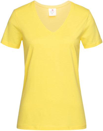 Stedman ST2700 Ladies Classic V-Neck T-Shirt - COOZO