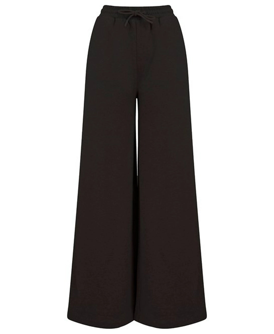 ST431 SF Ladies Sustainable Wide Leg Joggers - Black - XS-BLKXS