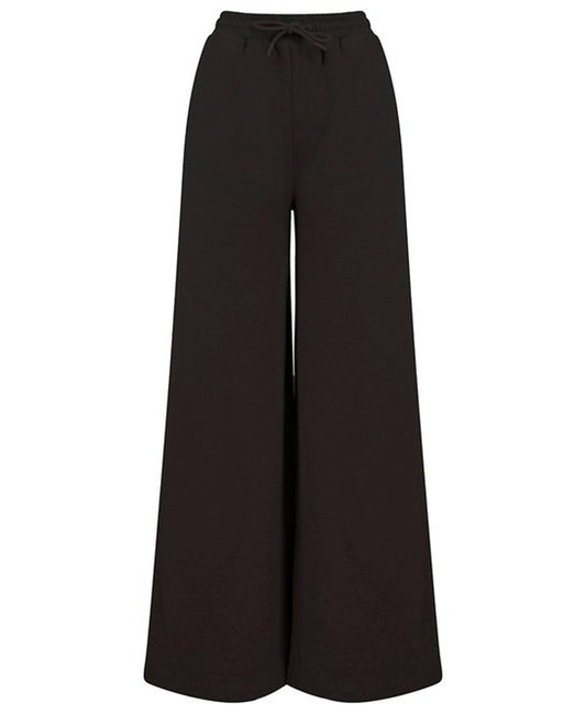 ST431 SF Ladies Sustainable Wide Leg Joggers - Black - XS-BLKXS
