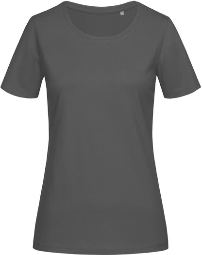Stedman ST7600 Ladies Lux Combed Ringspun T-Shirt - COOZO