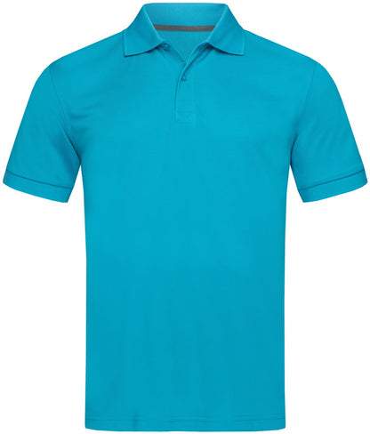 Stedman ST8050 Adult Pique Polyester Polo Shirt - COOZO