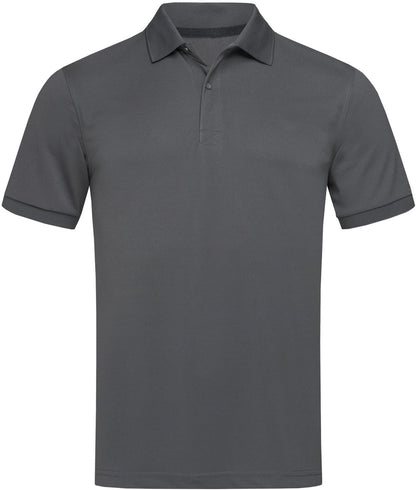 Stedman ST8050 Adult Pique Polyester Polo Shirt - COOZO