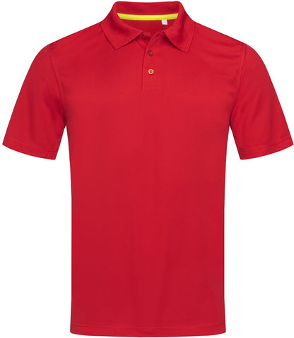 Stedman ST8450 Mens Active 140 Polyester Polo Shirt - COOZO