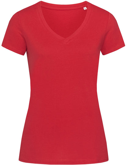 Stedman ST9310 Ladies Janet Organic V-Neck T-Shirt - COOZO