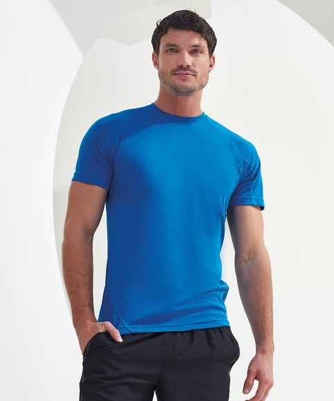 COOZO-TriDri panelled tech tee (TR011)