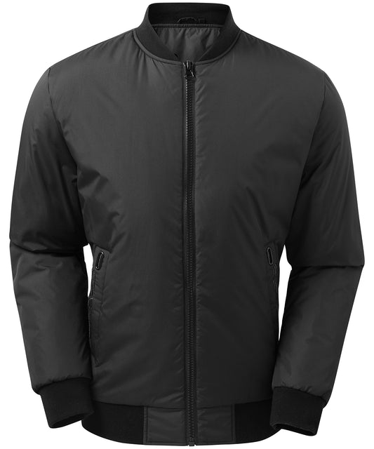 2786 Delta plain bomber jacket - COOZO