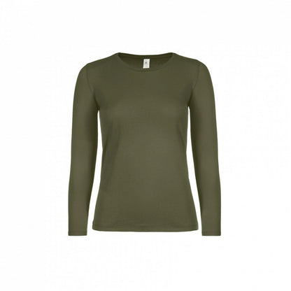 B&C TW06T Ladies #E150 Long Sleeve T-Shirt - COOZO