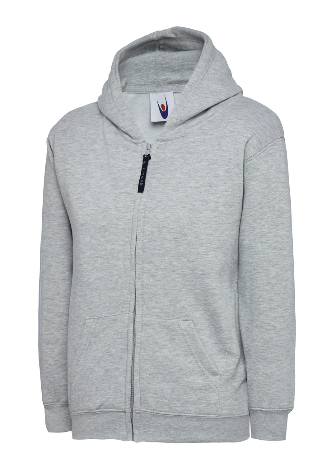 Uneek Clothing UC506 Childrens Classic Full Zip Hooded Sweatshirt - COOZO