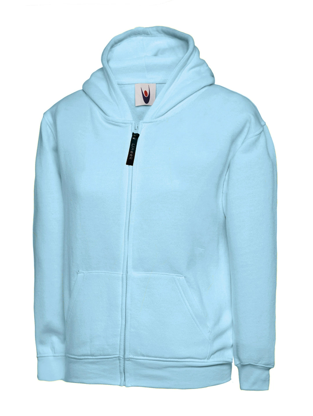 Uneek Clothing UC506 Childrens Classic Full Zip Hooded Sweatshirt - COOZO
