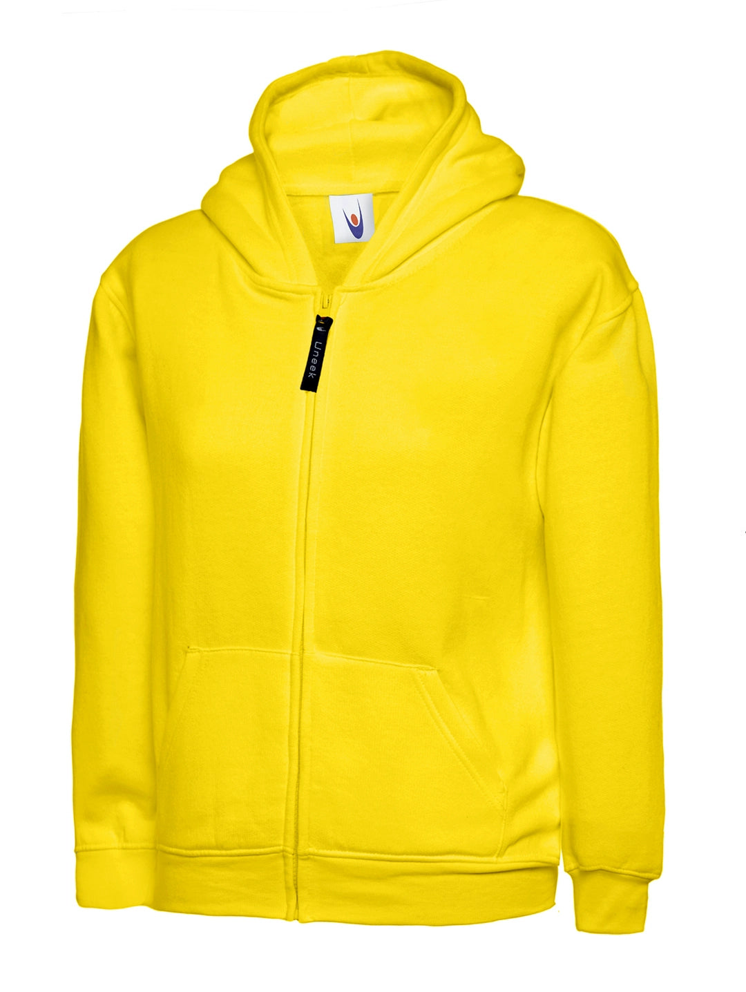 Uneek Clothing UC506 Childrens Classic Full Zip Hooded Sweatshirt - COOZO