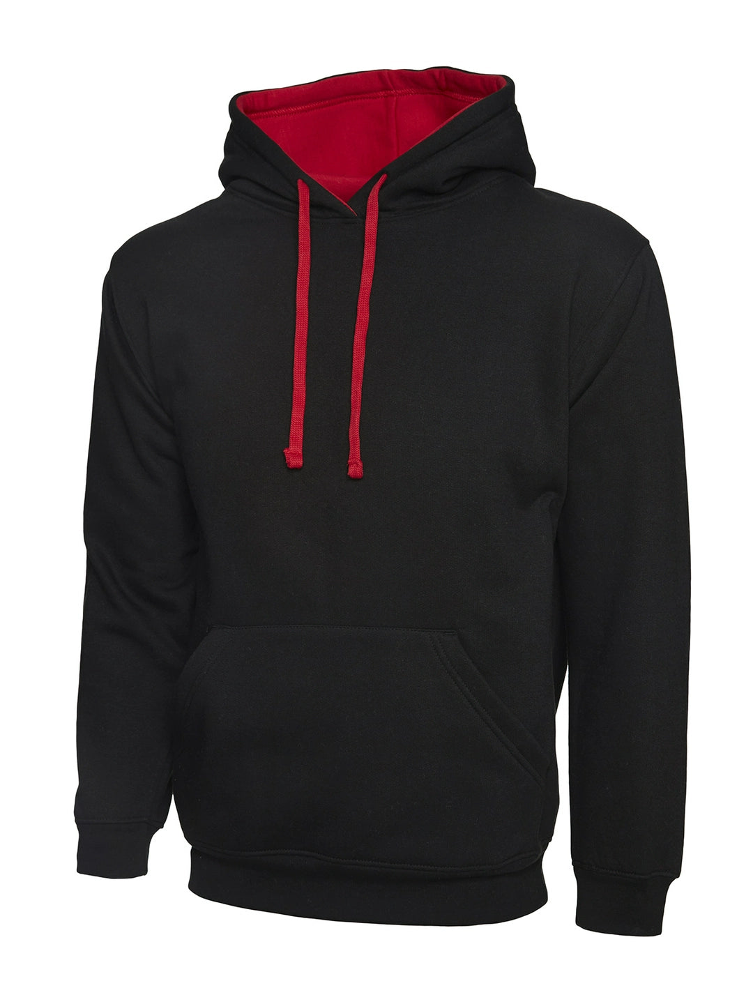 Uneek Clothing UC507 Contrast Hooded Sweatshirt - COOZO