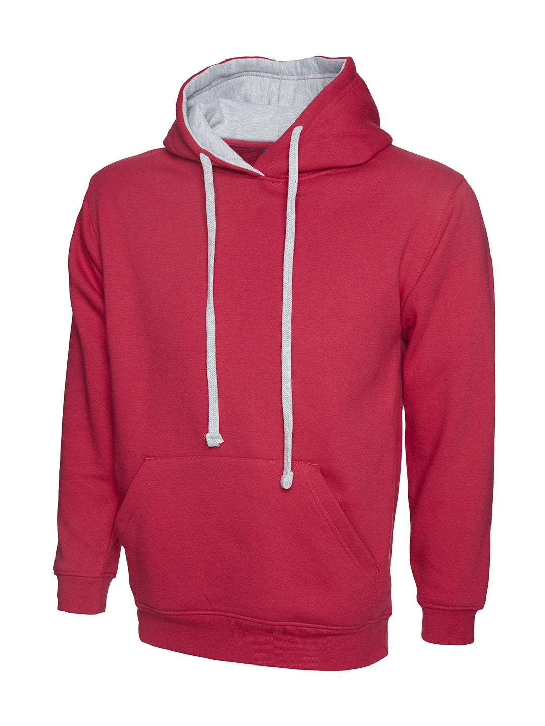 Uneek Clothing UC507 Contrast Hooded Sweatshirt - COOZO