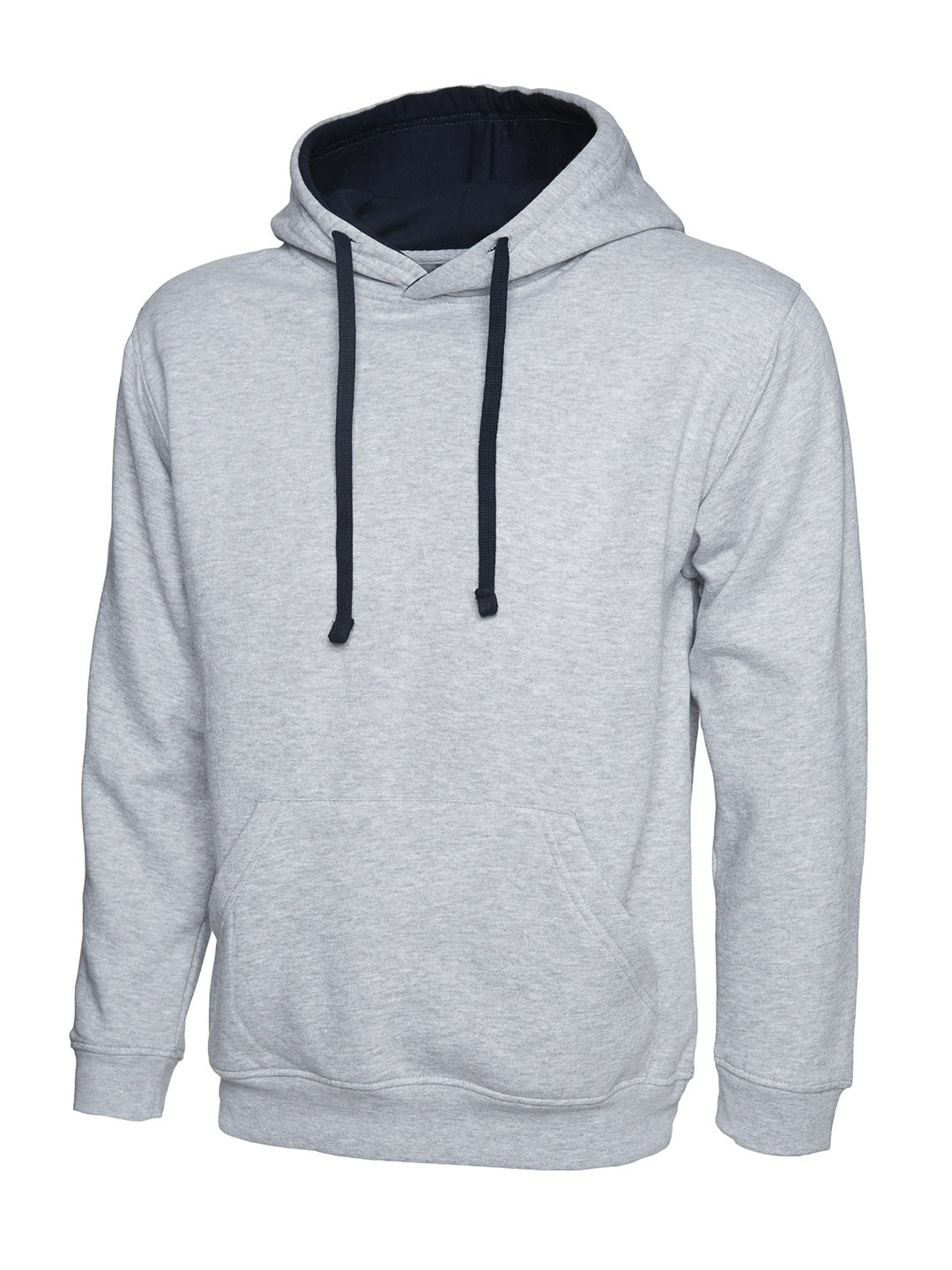 Uneek Clothing UC507 Contrast Hooded Sweatshirt - COOZO