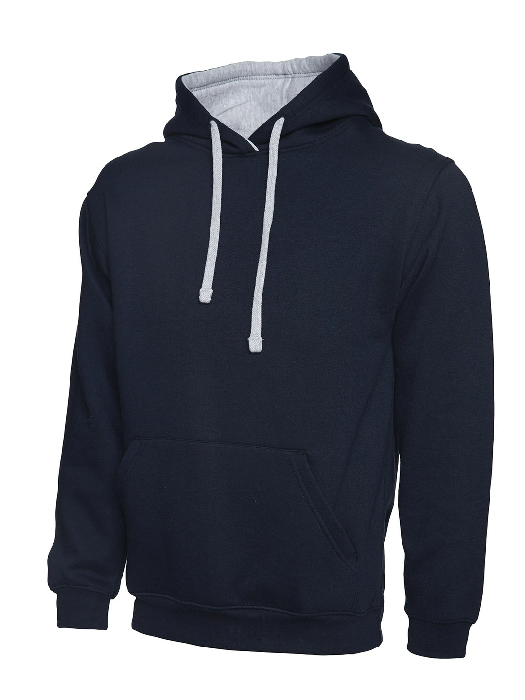 Uneek Clothing UC507 Contrast Hooded Sweatshirt - COOZO