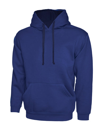Uneek Clothing UC507 Contrast Hooded Sweatshirt - COOZO