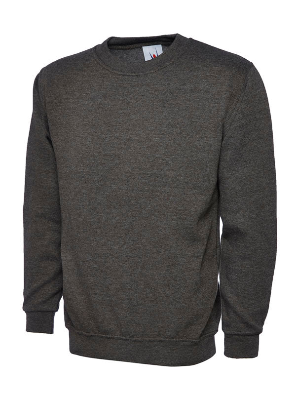 Uneek Ladies Deluxe Crew Neck Sweatshirt (UC511) - COOZO