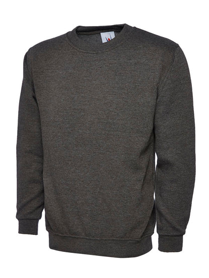 Uneek Ladies Deluxe Crew Neck Sweatshirt (UC511) - COOZO
