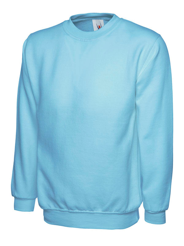 Uneek Ladies Deluxe Crew Neck Sweatshirt (UC511) - COOZO