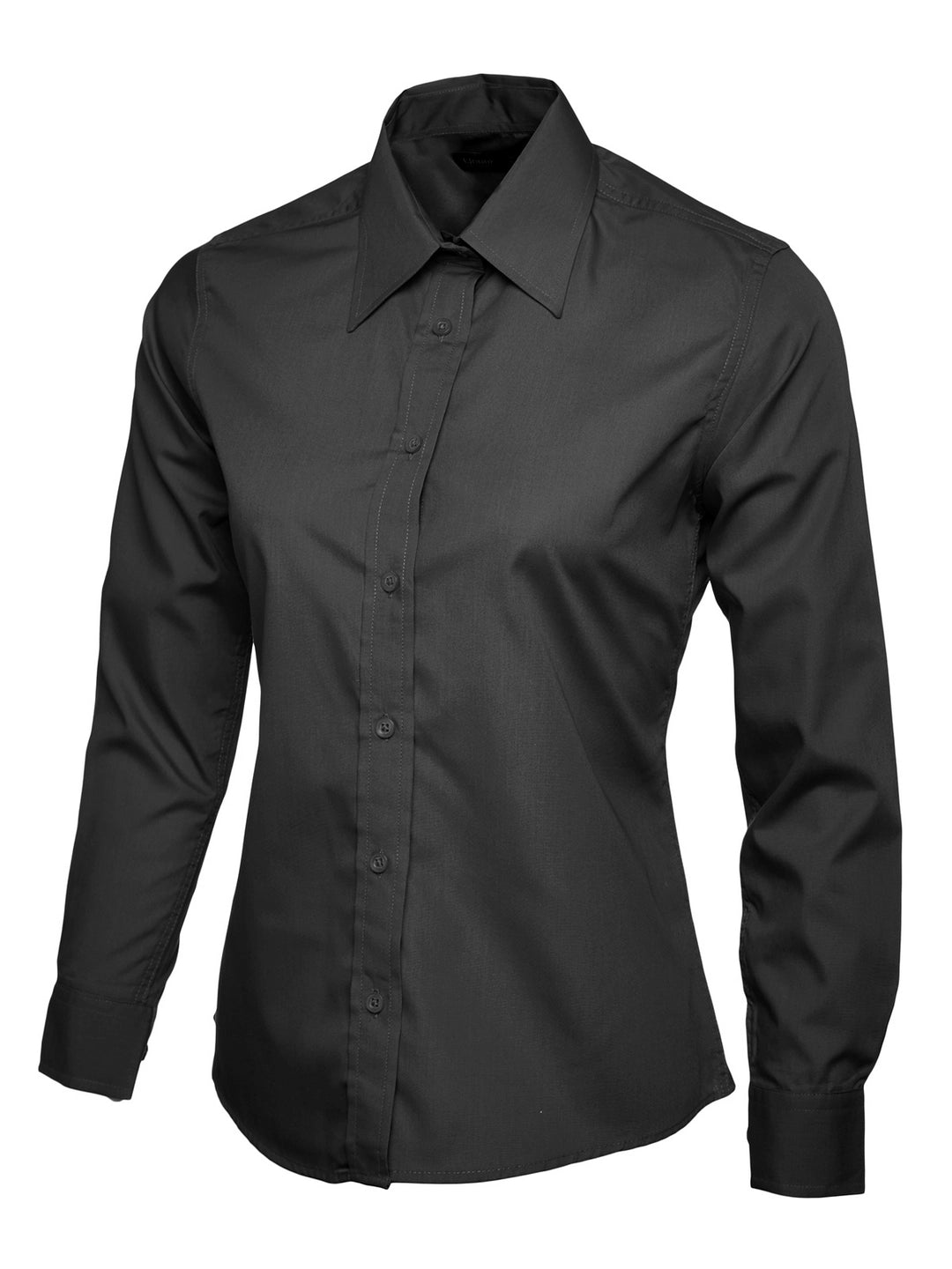 Uneek Clothing UC711 Ladies Poplin Full Sleeve Shirt - COOZO