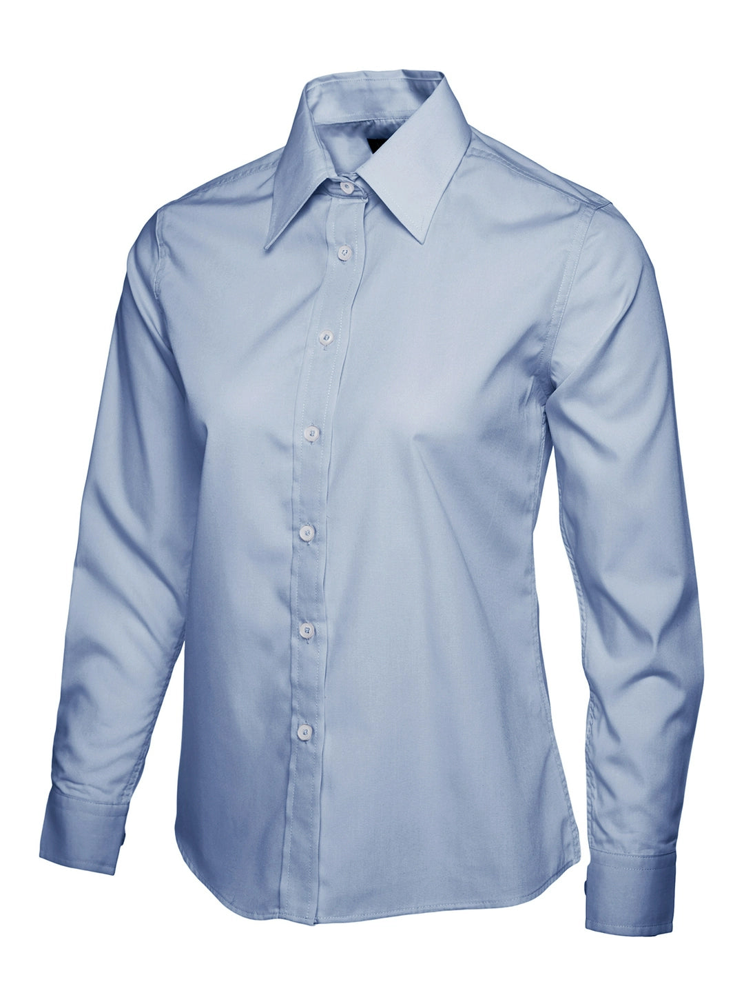 Uneek Clothing UC711 Ladies Poplin Full Sleeve Shirt - COOZO