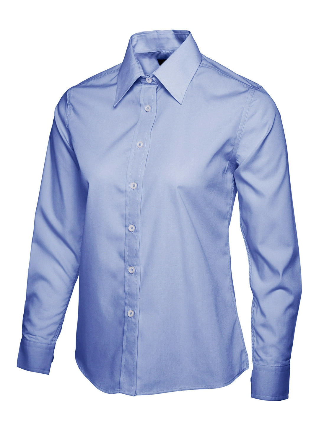Uneek Clothing UC711 Ladies Poplin Full Sleeve Shirt - COOZO