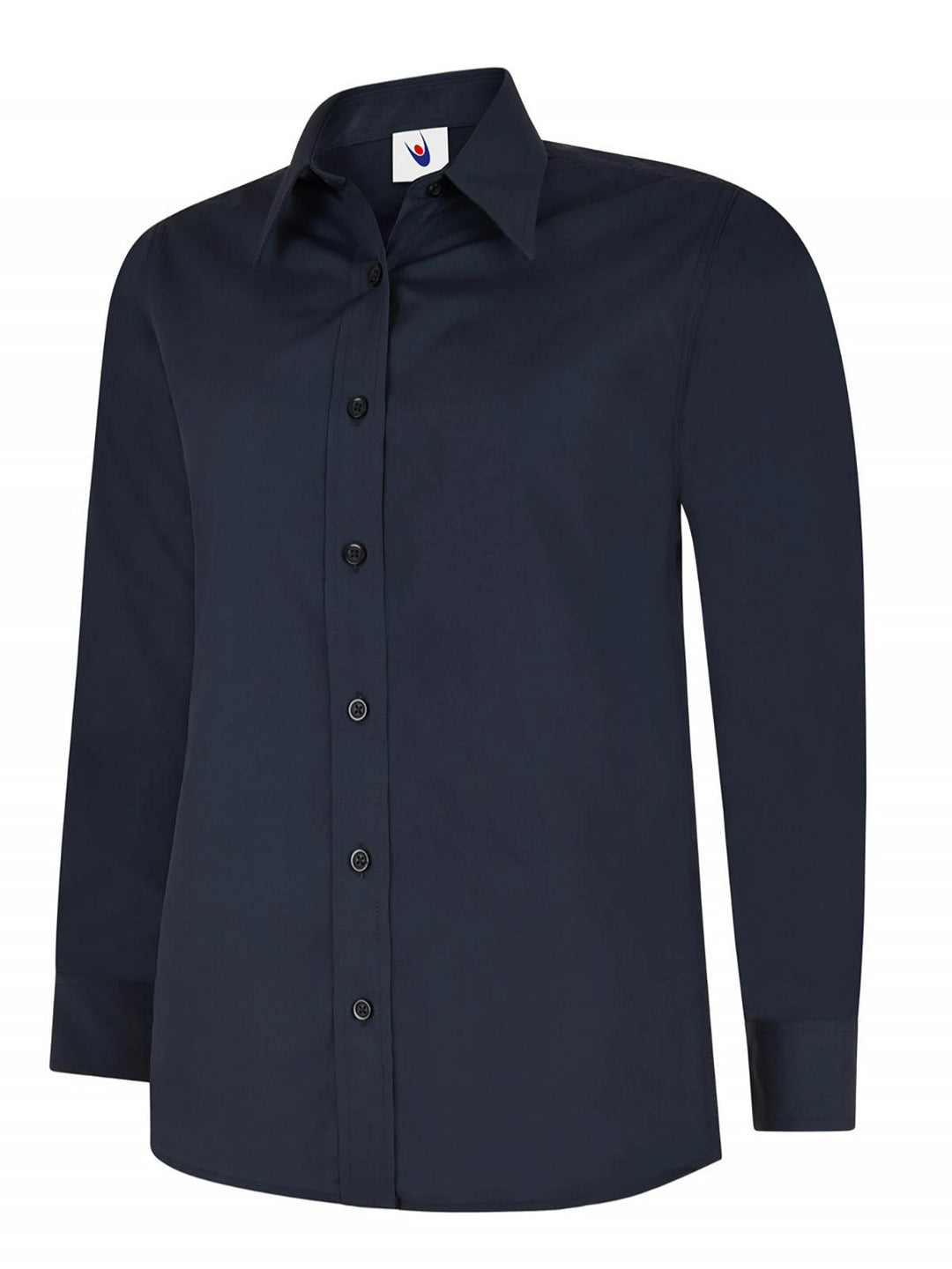 Uneek Clothing UC711 Ladies Poplin Full Sleeve Shirt - COOZO